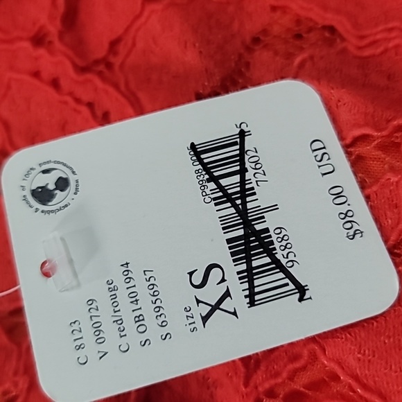 Free People Wild Laces Pull-On Crop Flare Pants Size Xs - Picture 7 of 7